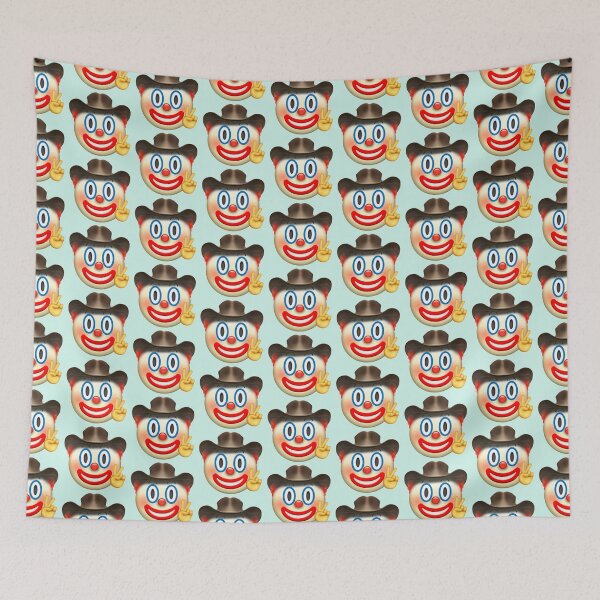 Item preview, Cowboy Clown Emoji designed and sold by havannarox.