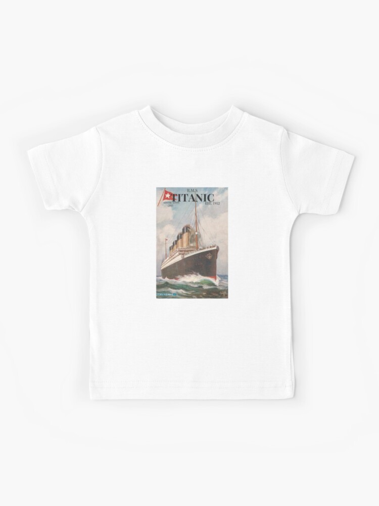 White purchases Vintage Titanic T-shirt