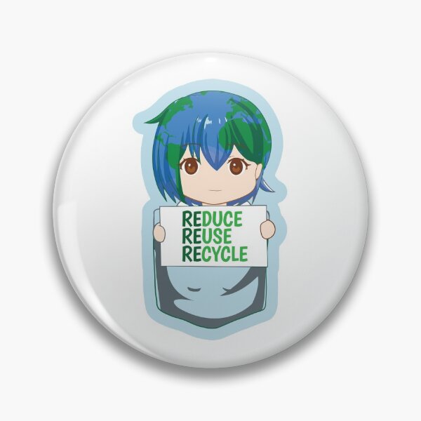 Item preview, Recycle Earth-chan designed and sold by Edgeshirt.
