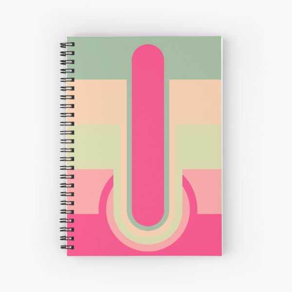 abstract Spiral Notebook