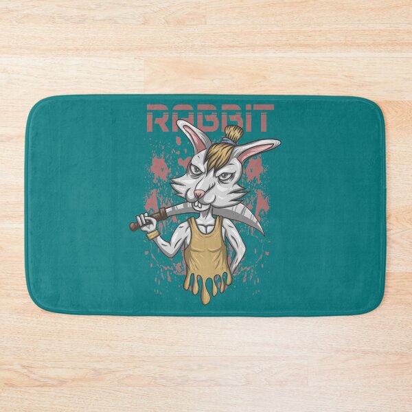 Item preview, Rabbit with Samurai Sword design gift idea men designed and sold by BRtisticDesigns.
