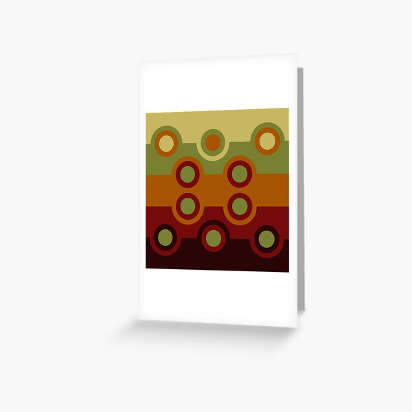Abstract Greeting Card