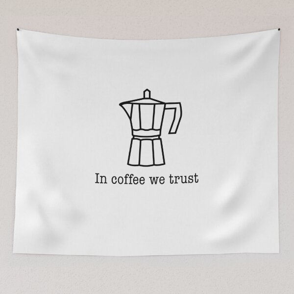 Item preview, Quote. In coffee we trust. designed and sold by Happy-Donut.