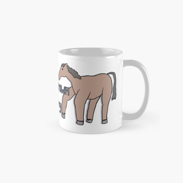 Horse Drawn from Memory (double horse) Classic Mug