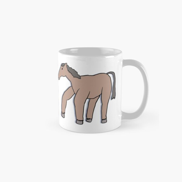 Horse Drawn from Memory (single horse) Classic Mug
