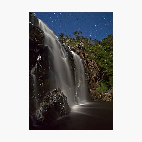 Item preview, Mackenzie Falls in Moonlight designed and sold by pablosvista2.