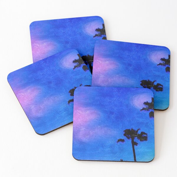 Item preview, Cobalt Sky with Palms designed and sold by Nancy White.