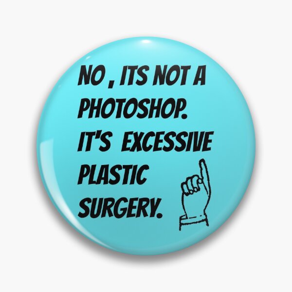Item preview, No, its not a photoshop, its excessive plastic surgery.  designed and sold by silviasunflower.