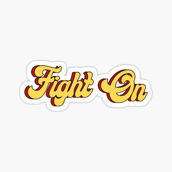USC sticker Sticker