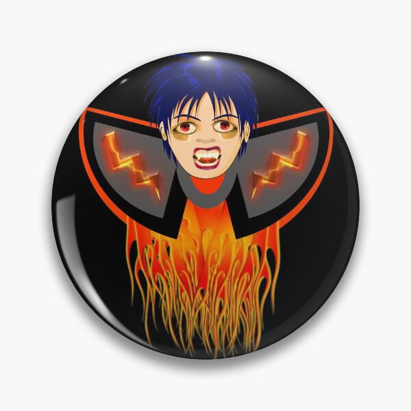 Item preview, Vampire on fire Halloween designed and sold by Astralia.