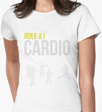 Zombie Survival Guide - Rule #1 Cardio Women's Fitted T-Shirt