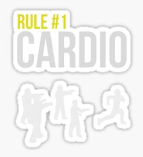 Zombie Survival Guide - Rule #1 Cardio Sticker