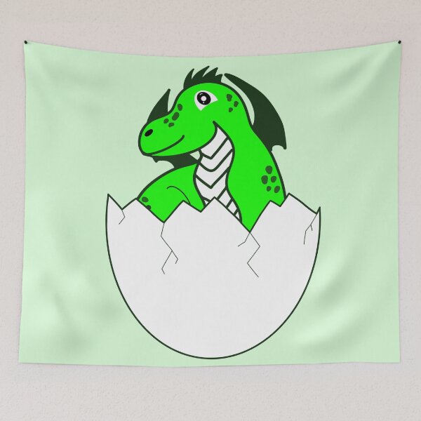 Item preview, Hatching Baby Green Dragon designed and sold by FloWynn.