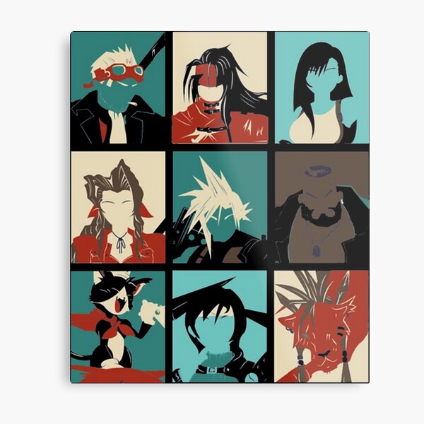 FINAL POP FANTASY Metal Print