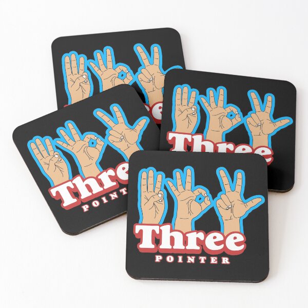 Item preview, Three Pointer - Basketball Three designed and sold by sportsign.