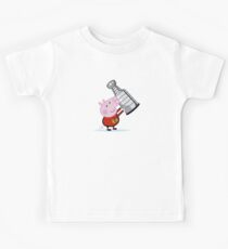 Chicago Blackhawks Fan with Stanley Cup Kids Tee