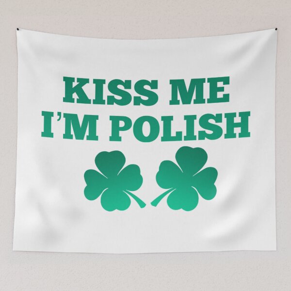 Item preview, kiss me im polish designed and sold by Jules Mars.