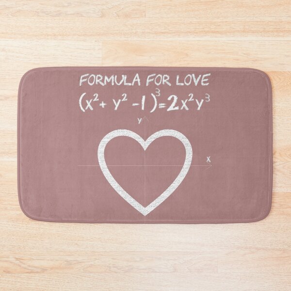 Item preview, FORMULA FOR LOVE, MATHEMATICS STUDENTS & TEACHERS FUN  designed and sold by azamaniacox.