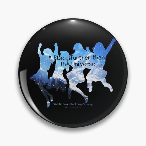 Item preview, A Place Further Than The Universe Sora yori mo Tooi Basho Anime Shirase Kimari Hinata Yuzuki designed and sold by IdlyBlue.