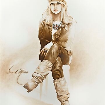 Artwork thumbnail, Rocker Girl by Sara Moon