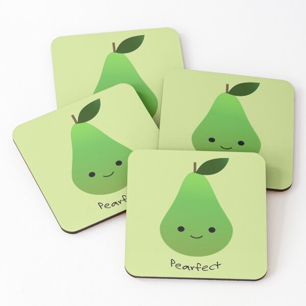 Item preview, Pearfect Kawaii Pear designed and sold by Hedgie Designs.