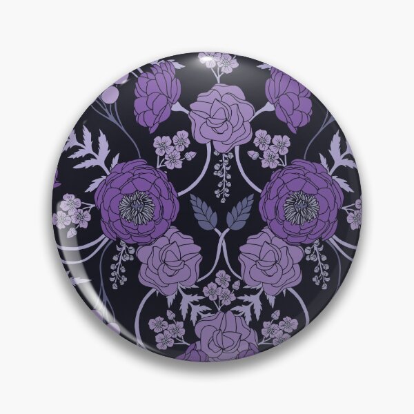 Item preview, Patrón floral / botánico púrpura, amatista, violeta y lavanda designed and sold by somecallmebeth.