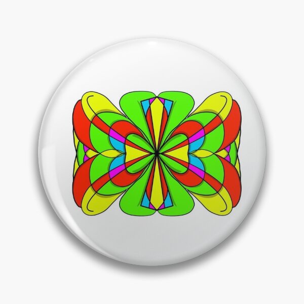 Item preview, colorful abstract shape designed and sold by fadeawaydesign.