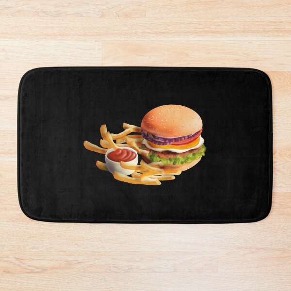 Item preview, Delicious Hamburger and Fries designed and sold by holidays4you.