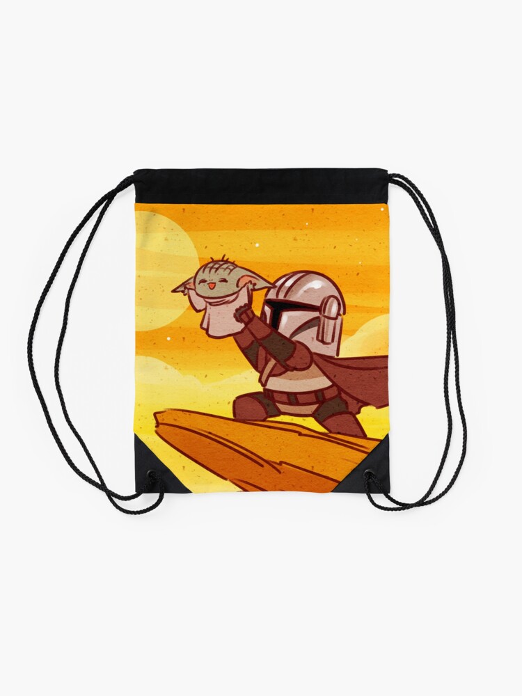 Alternate view of The Child 3 Drawstring Bag
