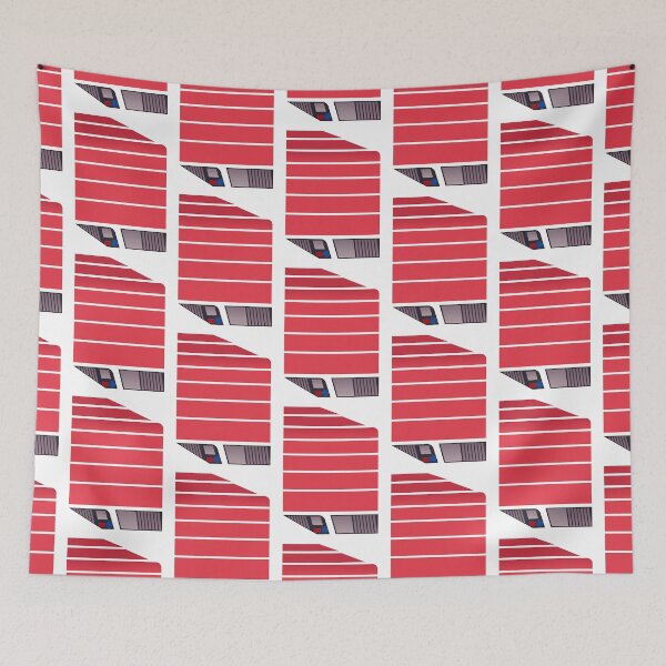 Item preview, Magnum Futuristic Design (Red) designed and sold by Emotional Rollercoasters.