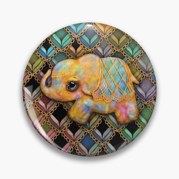 Item preview, Opal the Hopeful Elephant designed and sold by Karin Taylor.