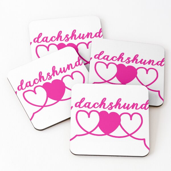 Item preview, Pink Lovable Dachshunf designed and sold by Warrior Veteran Clothing.