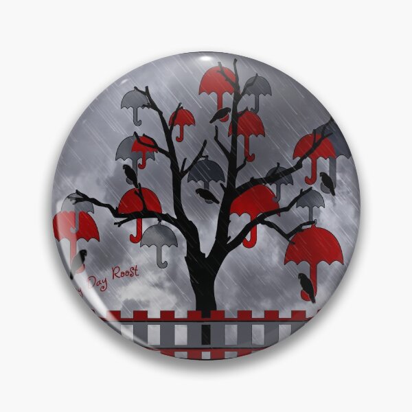 Item preview, Rainy Day Roost in the Umbrella Tree  designed and sold by CarolM.