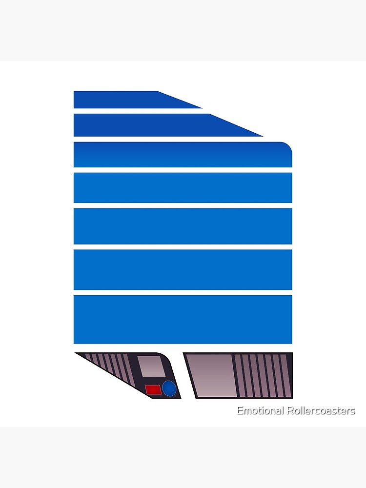 Magnum Futuristic Design (Blue) by ERCcomic