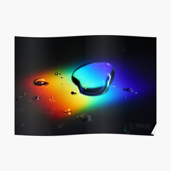 Rainbolic - Experimental Prism Photograph #29 Poster