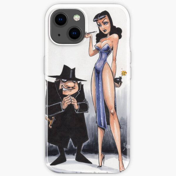 BORIS & NATASHA iPhone Soft Case