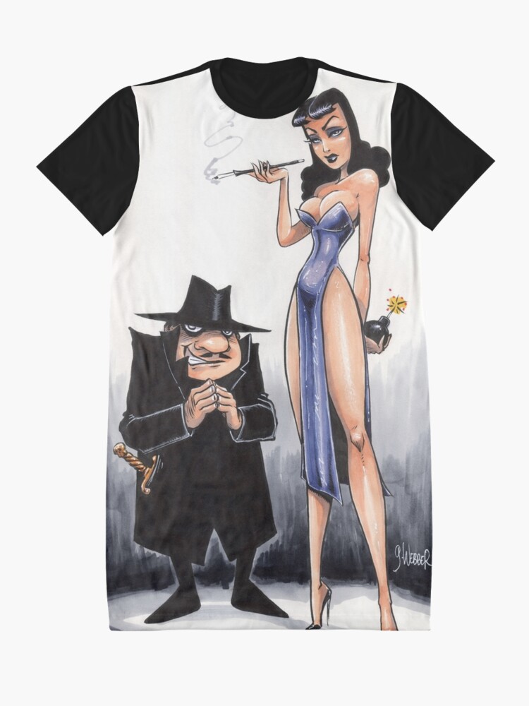 Alternate view of BORIS & NATASHA Graphic T-Shirt Dress