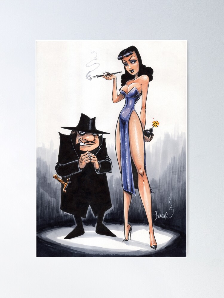 Alternate view of BORIS & NATASHA Poster