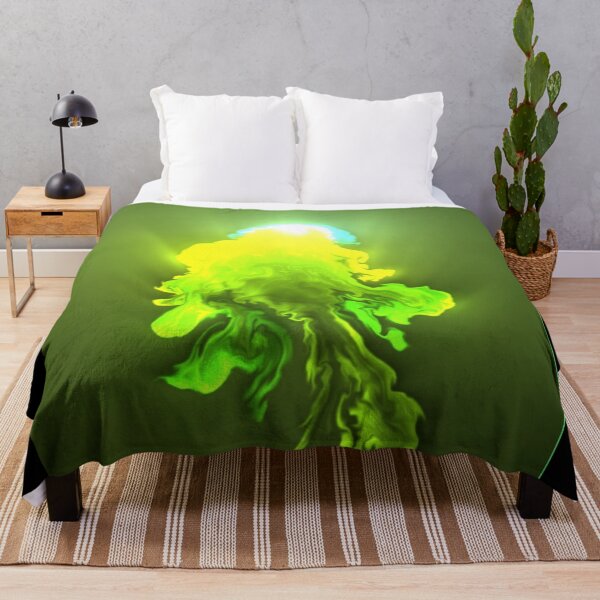 Item preview, Fluid green burst design for redbubble designed and sold by Sandy19687.