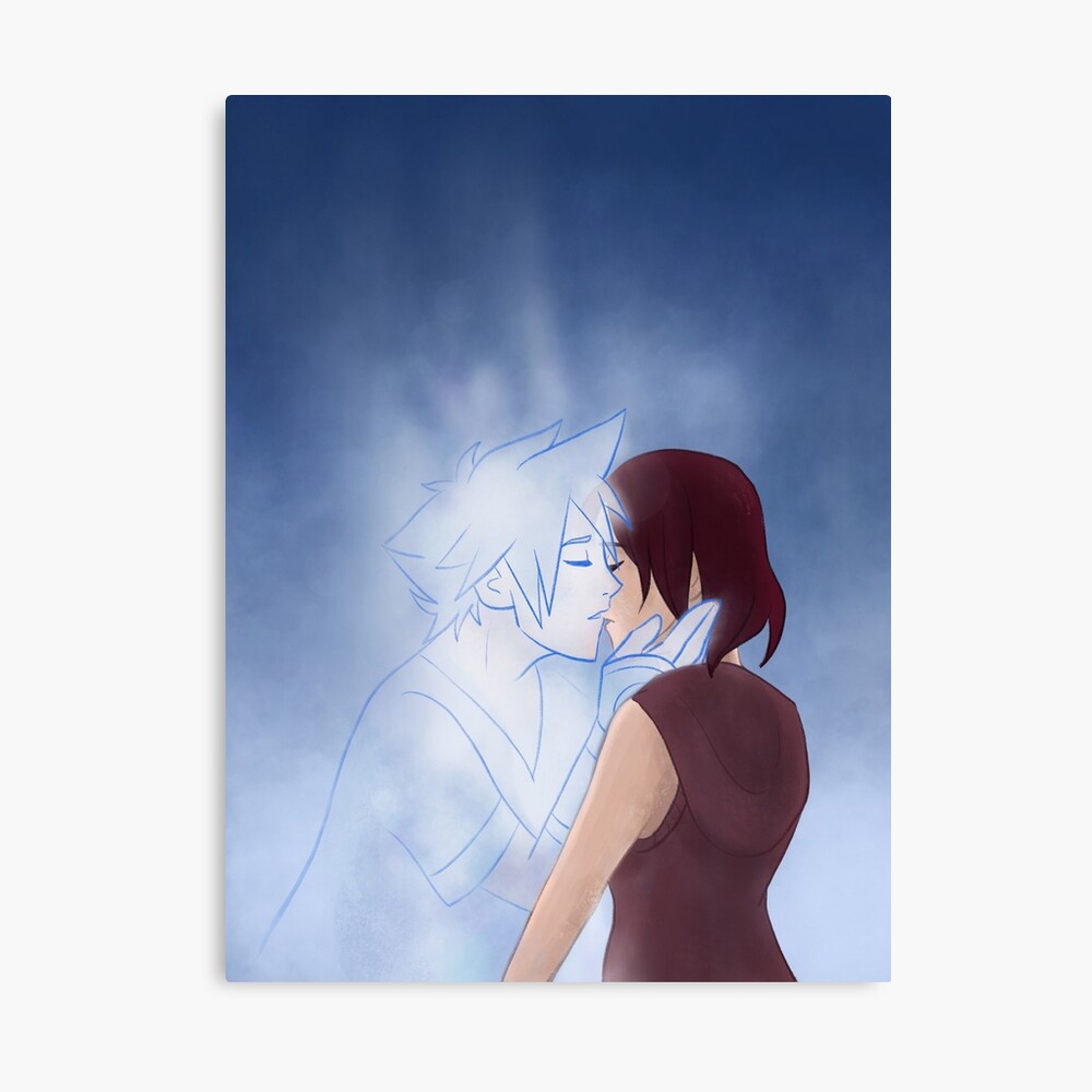 Sora and Kairi Sad Smooch