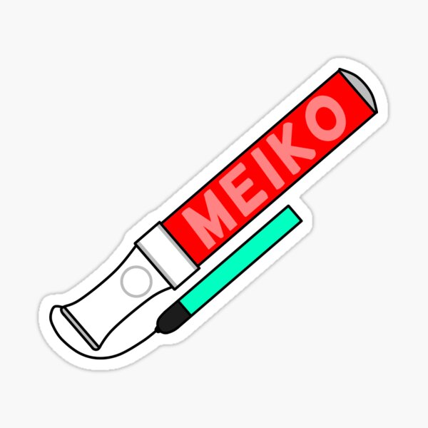 Hatsune Miku Glow Stick— MEIKO Sticker