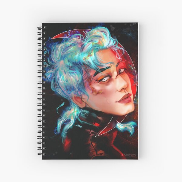 Solar Flare Spiral Notebook