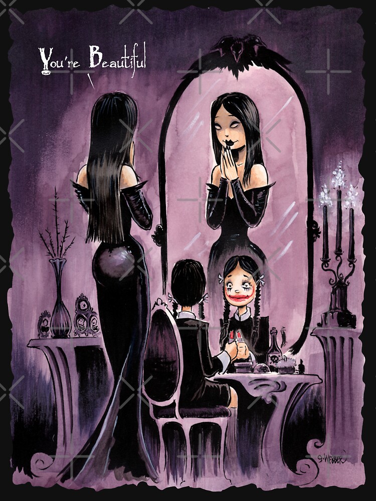 YOU'RE BEAUTIFUL -- For All My Little Goth Girls by gWebberArts