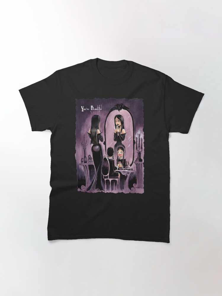 Alternate view of YOU'RE BEAUTIFUL -- For All My Little Goth Girls Classic T-Shirt
