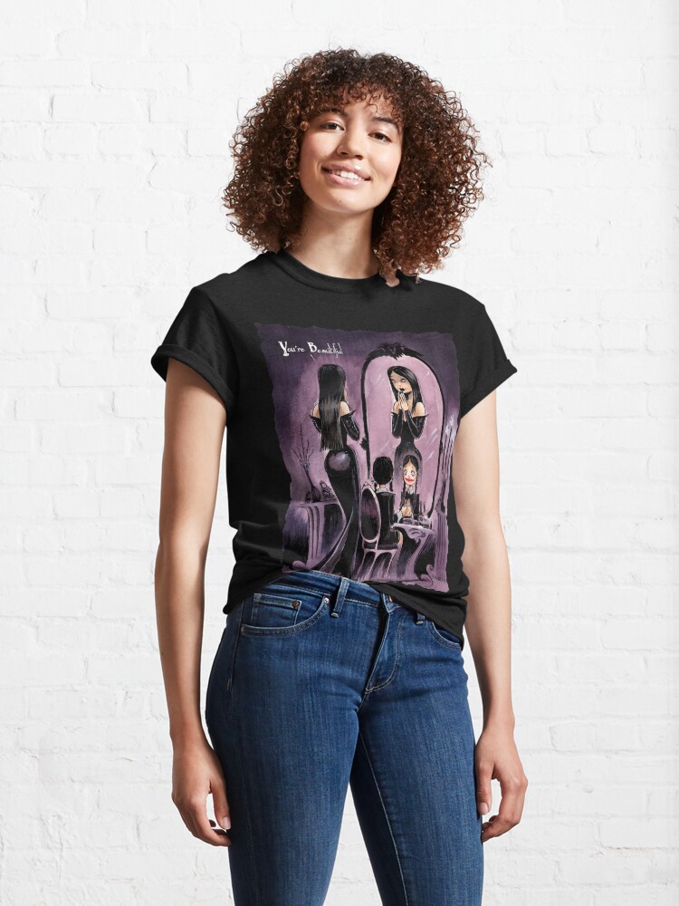 Alternate view of YOU'RE BEAUTIFUL -- For All My Little Goth Girls Classic T-Shirt