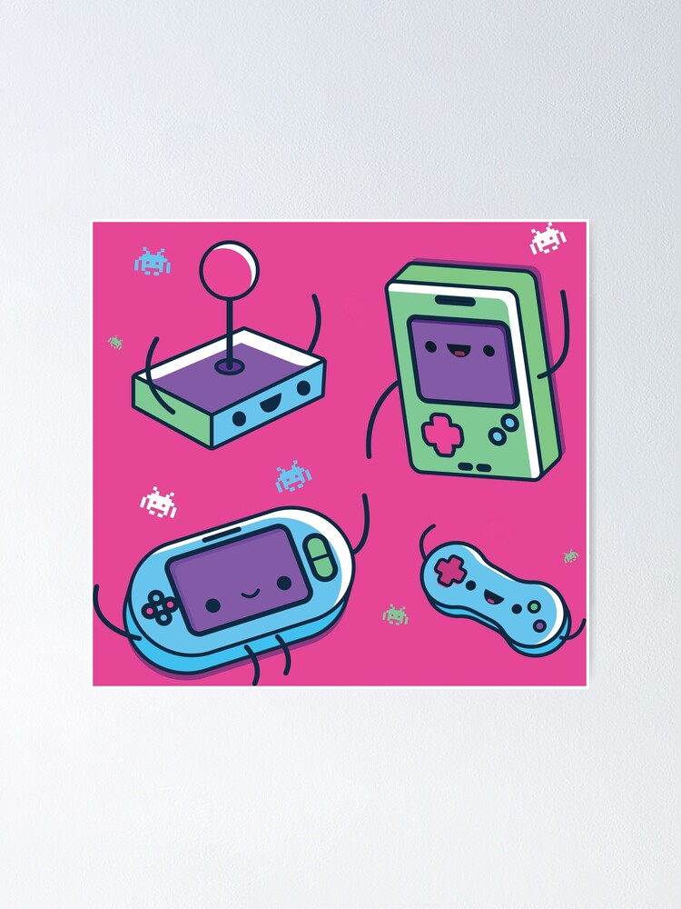 Thumbnail 1 of 3, Poster, Gaming designed and sold by MissGeorgiaE.