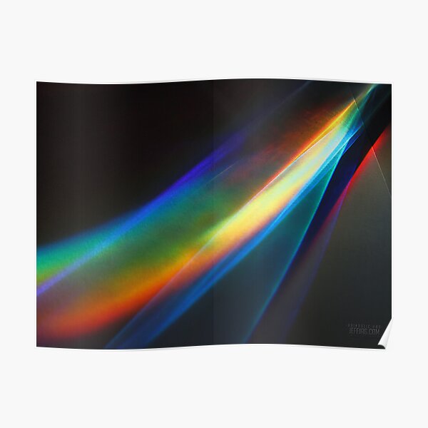 Rainbolic - Experimental Prism Photograph #46 Poster