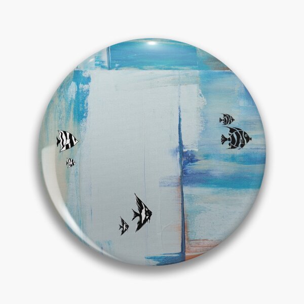 Item preview, Beautiful fish on a Painted Background designed and sold by Taffyc.
