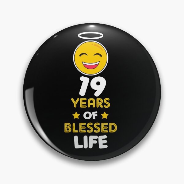 Item preview, 19th birthday gift idea 19 years of blessed life christian Funny Novelty Gift for birthday party present designed and sold by LoveEveryWear.