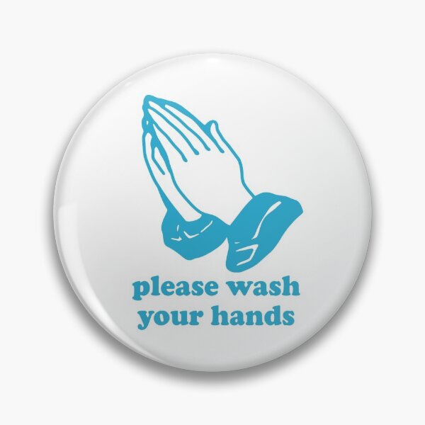 Item preview, PLEASE WASH YOUR HANDS POCKET DESIGN designed and sold by aydapadi.
